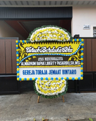 Papan Bunga Duka di Kalisegoro