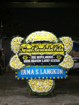 Papan Bunga Duka di Kalisegoro